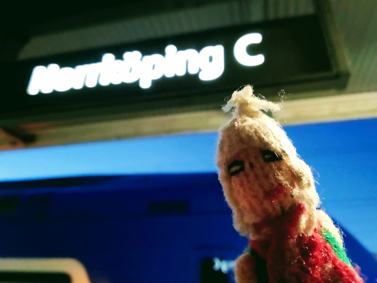 Two months, day thirty-four: Oslo - Norrköping